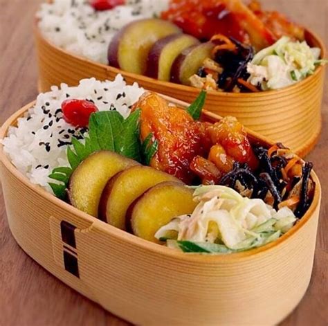 typical japanese lunch box